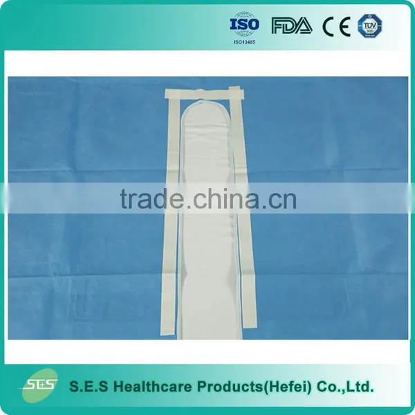 Surgery Use Disposable Impervious U Split Drape With Adhesive photo-2