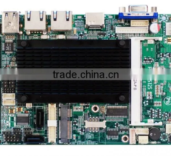 P080S Atom N2600/i3 i5 2/4GB RAM 1.6Hz Fanless Embedded System All in One Mini pc photo-3