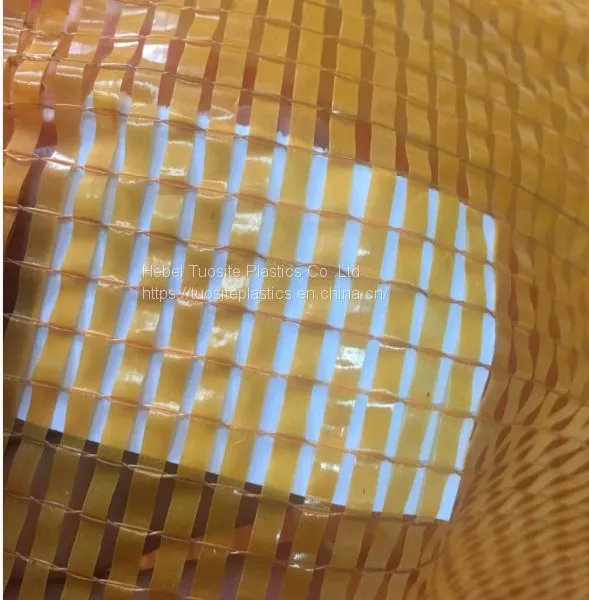 Tubular Tape Pp/pe Mesh Bag for Packing Firewood With Drawstring Convenient Mesh Sacks photo-4
