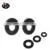 Factory Outlet Stainless Steel DIN125 Plastic Black Washer Gasket photo-5