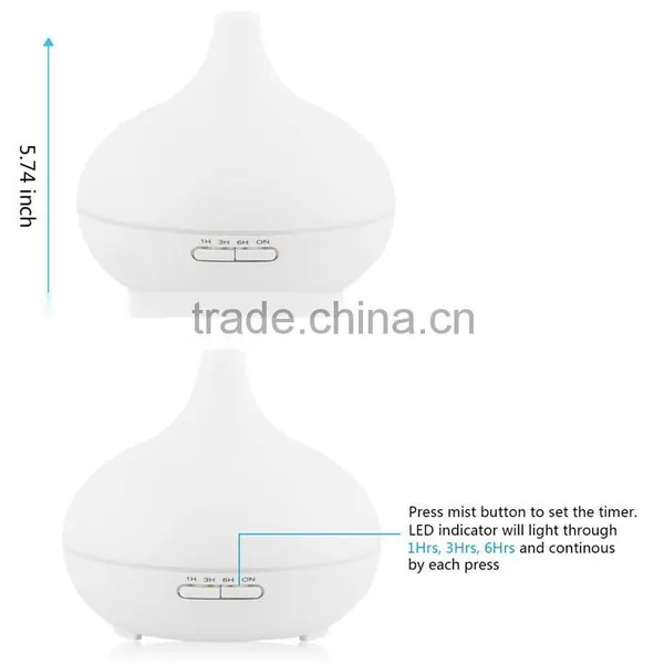 Air Purifier Humidifier Ultrasonic Aromatherapy Aroma Diffuser 4 Time Modes Setting 7 Changing LED Color photo-4