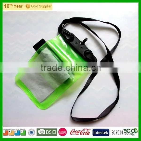 Arm attachable waterproof phone case for swiming