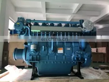 Chinese Factory 400hp WEICHAI X6170 Series 4 Stroke Marine Diesel Engine X6170ZC408-1 photo-4