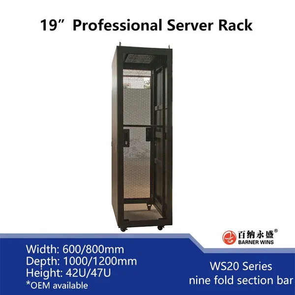 Factory OEM 19inch Professional Server Cabinet WS20 Cold Aisle Server Racks for Data Room Network photo-2