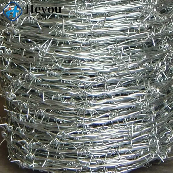 Factory Direct Supply 1.6X1.6mm 1.2X1.2mm Hot Dipped Galvanized PVC Stainless Steel Barbed Wire photo-4