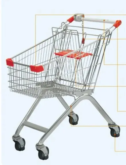 Logistics Trolley: Reliable Metal Structure for Daily Loading