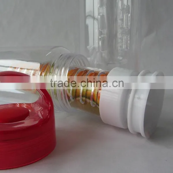 Bpa Free Fda Standard Tritan Fruit Water Bottle Infuser, Colorful photo-2