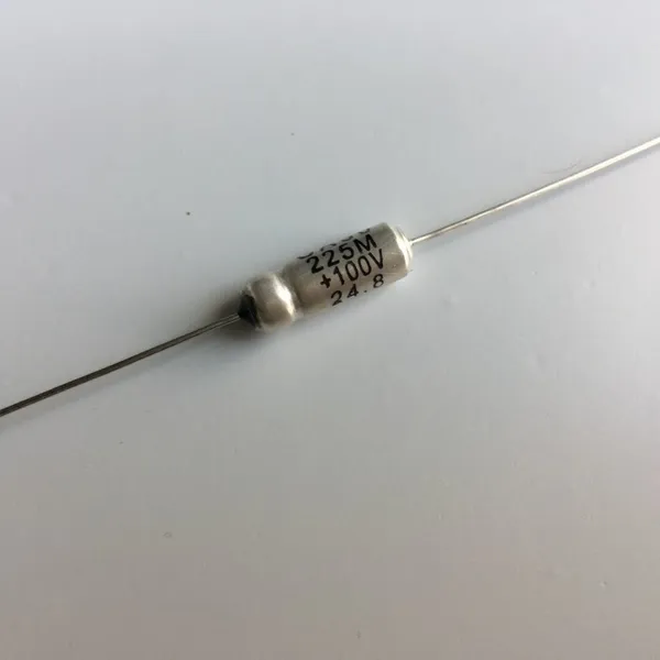 100V 33uF 33MKF 33MFD Axial Wire Lead Tantalum Capacitor , Non-Solid Tantalum Capacitor 100V 33uF 10%, Kondersator photo-3