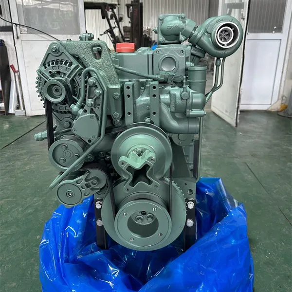 Originaler elektrischer Start 73 kW 4-Takt-Vovo D4D-Voll-Dieselmotor für Bagger photo-4
