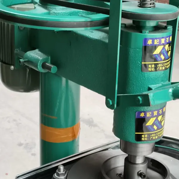 3.Gemstone Bead Processing Equipment | Dual-Motor Round Bead Grinding/Polishing Machine photo-3