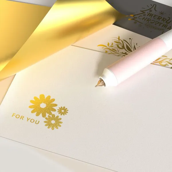 Premium Foil Quill Fine Tip Freestyle USB Heated Hot Foil Pen For DIY Card Making Scrapbooking Craft photo-3