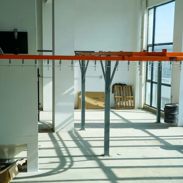 Powder Coating Line for Small Metal Hardware Components, Ideal for Furniture Hardware Production