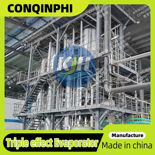 Wastewater Zero Liquid Discharge (ZLD) Four-Effect Crystallization System photo-4