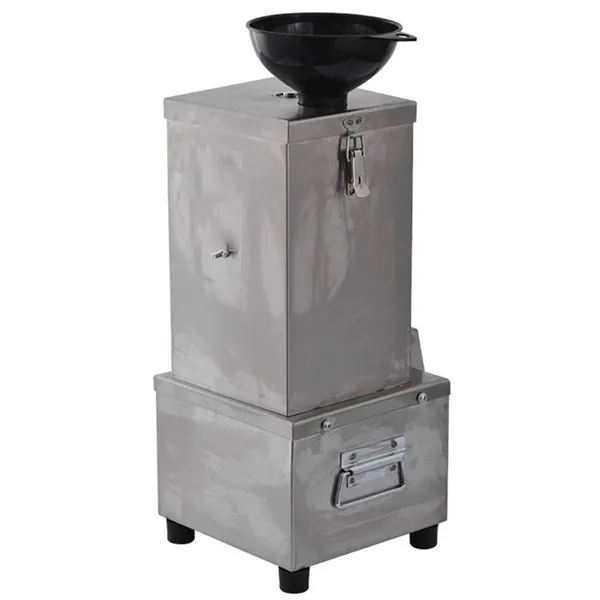 Mo-Qdmech Trockene Knoblauchschälmaschine GS123 Knoblauchschäler aus Edelstahl, gewerblich, 20-25 kg/h, für Restaurants und Hotels