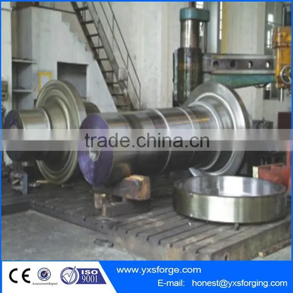 High Quality EN19, EN24,EN26 Crusher Main Shaft Forging for Mining Crushers photo-5
