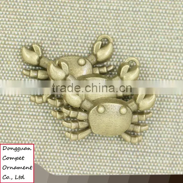 Wholesale Zinc Alloy Jewelry Crab Pendant photo-3