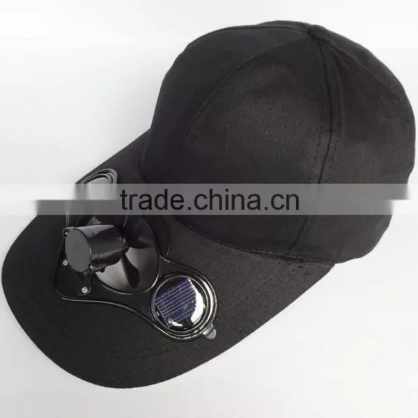 5 Panel Custom Solar Fan Hat for Summer photo-5