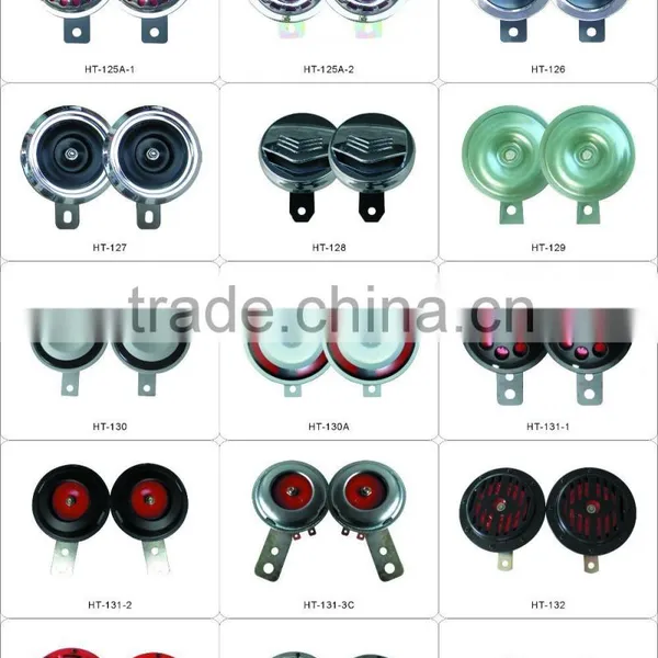 HT-124A High Quality Electric Car Horn/ Electrical Car Horn12V Motorcycle Horn. photo-5