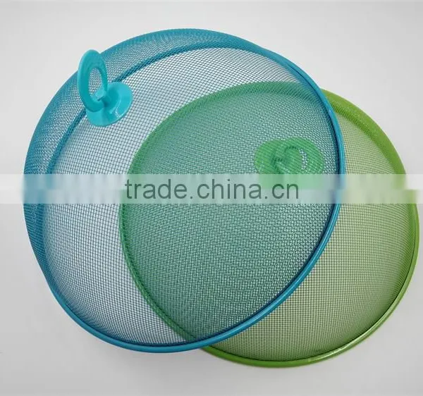 Metal Colorful Mesh Food Cover photo-3