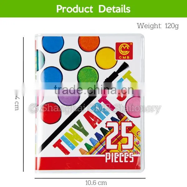 25pcs Safe Travel Paint Set Kids Colors Rainbow Art Set photo-3
