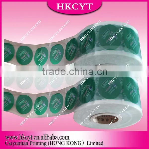 Hot Sale PVC Roll Packaging Film/ Jelly Pvc Packaging Bag