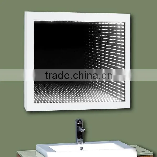 CE IP44 3D Bathroom LED Infinity Mirror photo-3