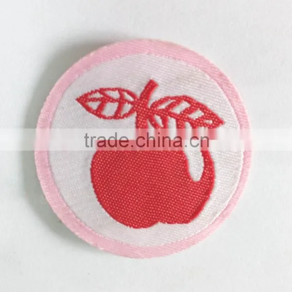 Wholesale Custom Merrow Edged Woven Patches for Clothing photo-5