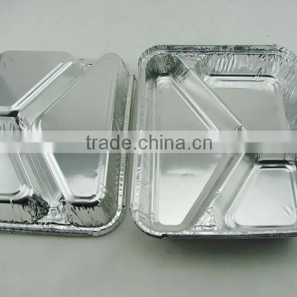 Three Compartment Carry-out Pan With Board Lid photo-2