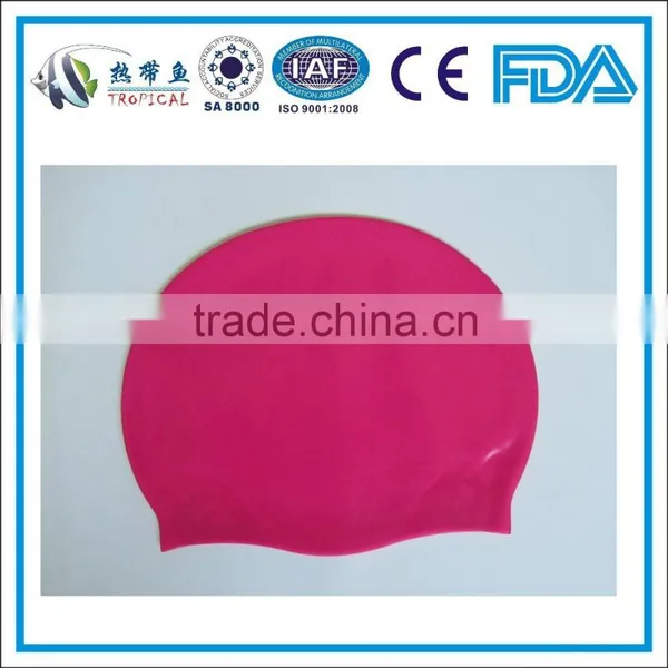 Super Flexible Silicone Swimming Cap,adult Swimming Cap photo-3