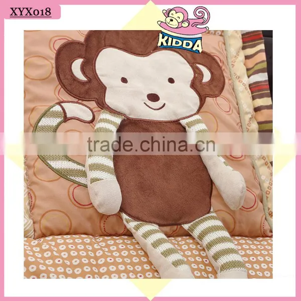 2016 New Fashion 100%Cotton Crib Bedding Set Mada Forest Baby Boy Bedding Set photo-3