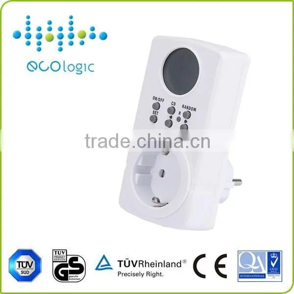 Electronic timer switch/socket/plug