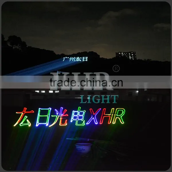 Professional Outdoor Sky Laser Lights,5W RGB Waterproof Laser Advertising Projector photo-2