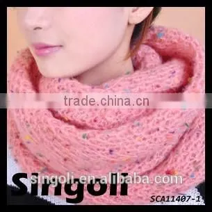 Fashio Trendy 2015 Spring Ladies Woolen Warm Knitted Scarf photo-3