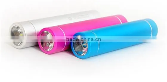 Functional Aluminum Power Bank 2600mah New Product 2016 China Supplier photo-3