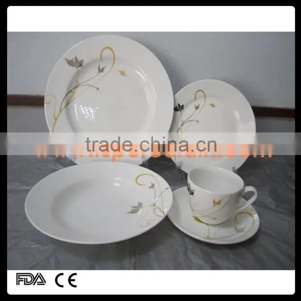 Melamine 20 Pcs New Bone China Dinner Table Set photo-2