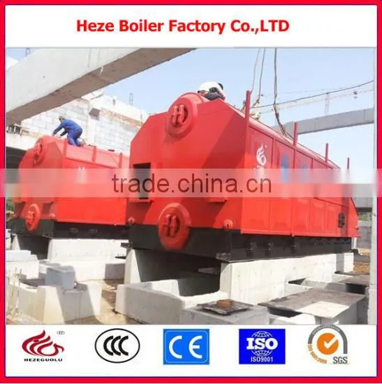 8ton Steam Output Horizontal Wood Pellet Biomass Boiler photo-3
