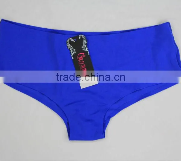 Seamless One Piece Hot Sexy Low Waist Ladies Boxer Shorts photo-6
