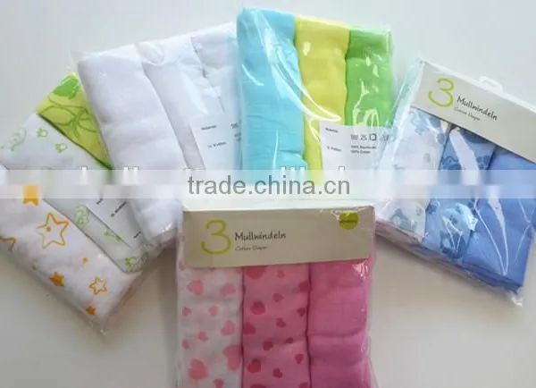 Muslin Swaddle Blanket Baby Muslin Wrap Diapers photo-4