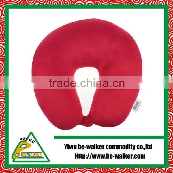Solid Color Neck Rest Support Coussins Stuffed PP Cotton