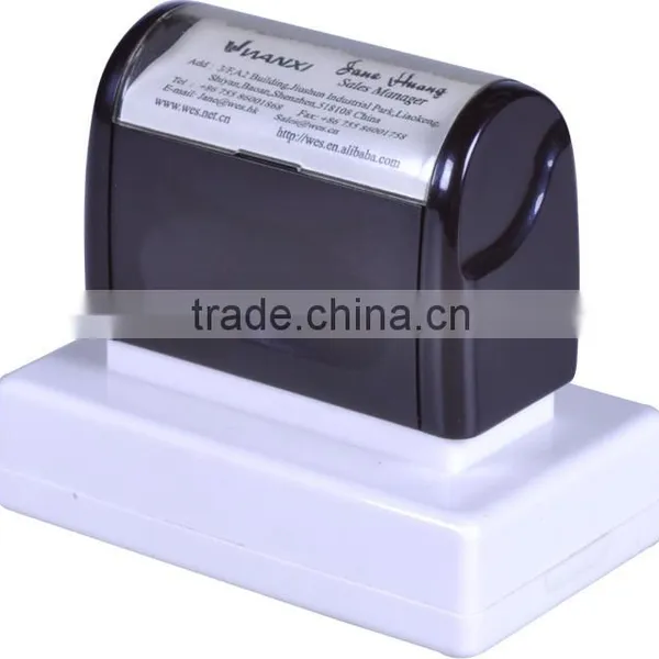 Rectangle Pre-inked Self-inking Flash Stamp