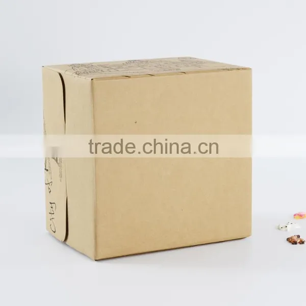 Paper Food Grade Cake Box Takeaway Food Packaging Box Cup Cake Box Making photo-5