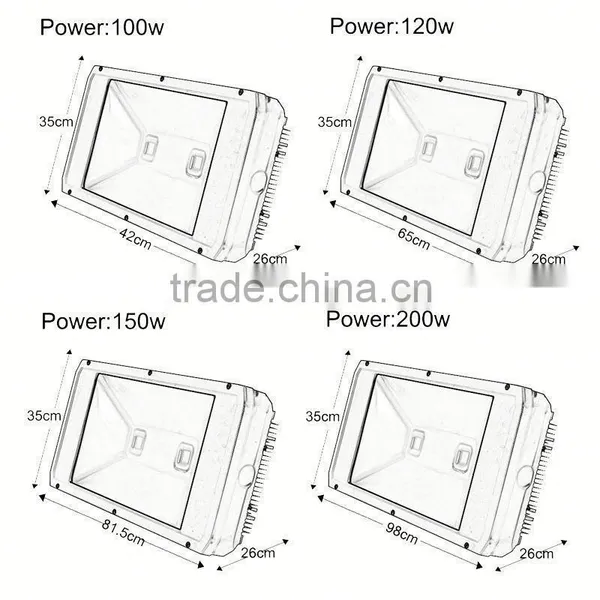 The New Promotion CE 100w Color Changing Outdoor Led Flood Light photo-3