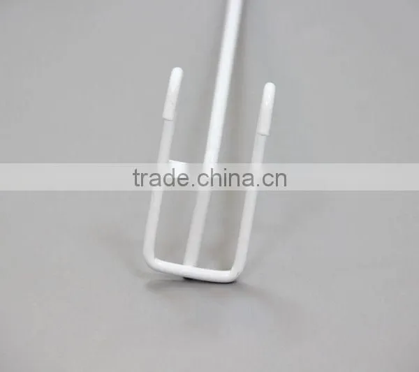 Kingly Grade White Display Garment Hook on Net KF-F005 photo-3