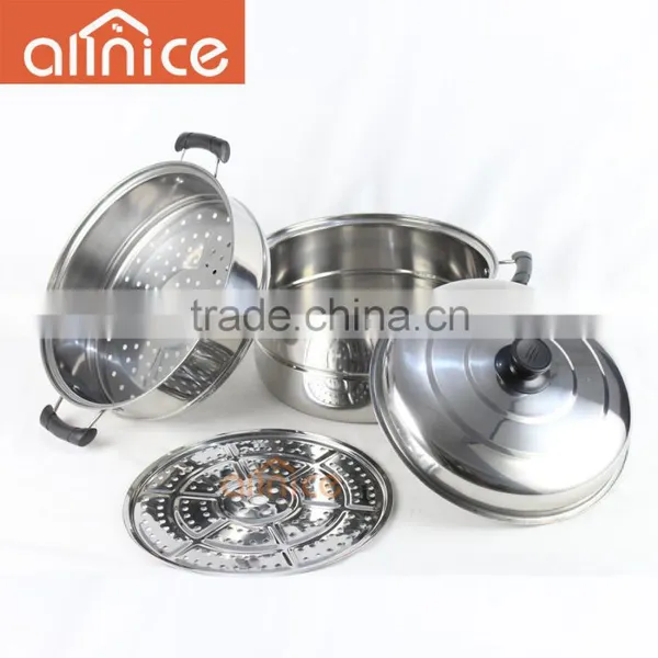 Allnice-Stainless Steel Steamer/Induction Steamer Pot/Metal Steamer Pot photo-3