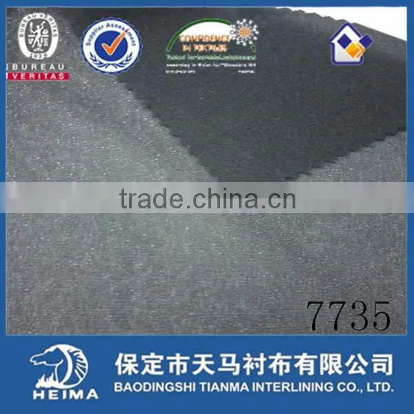 Woven 100% Polyester Fusible Interlining for Dress photo-4