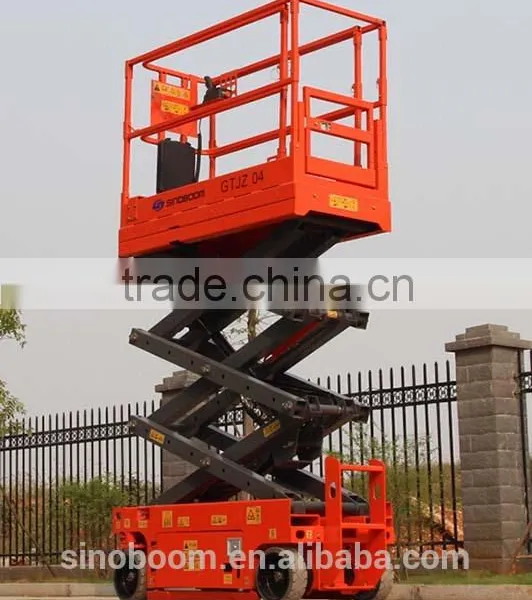 4m Lifting Height Mini Electric Scissor Lift for Sale Made in China photo-2