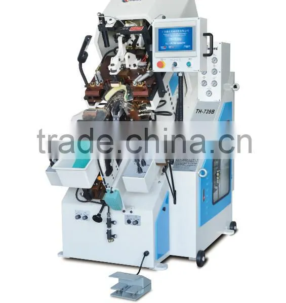 7 Pincers Computer Memory Control Automatic Toe Lasting Machine