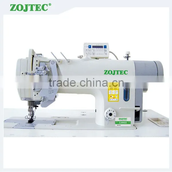 ZJ-8422 Direct Drive Double Needle Lockstitch Sewing Machine With Split Needle Bar