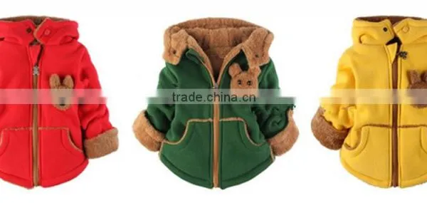 2015 Wholesale Fancy Baby Winter Hooded Jacket photo-5