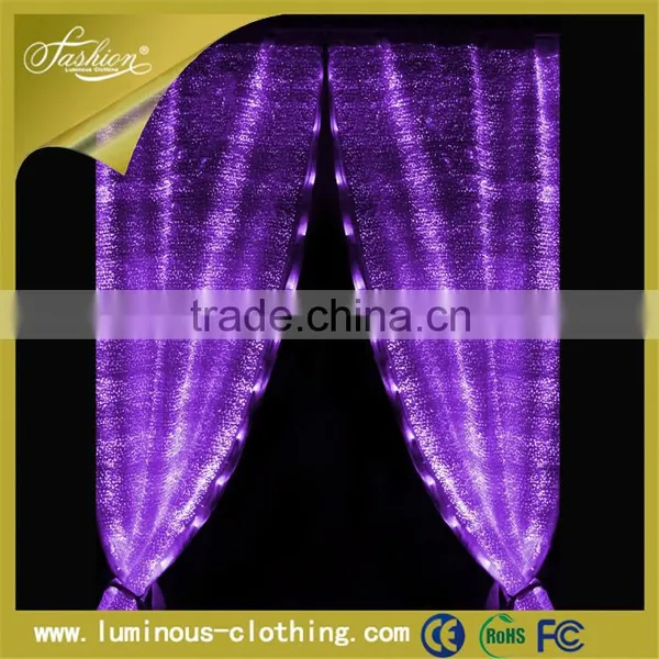 2015 Luminous Hot Light up Fancy Door Window Curtain Designs photo-5